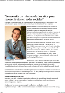 Menorca.info - "Se necesita un mínimo de dos años para recoger