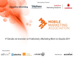 IV Estudio de Inversión en Publicidad y Marketing Móvil en España