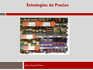 Estrategias de Precios