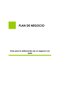 Guía para la elaboración de un negocio con éxito ( PDF