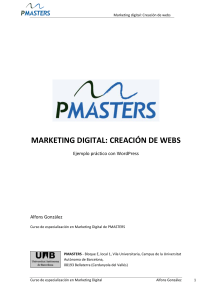 marketing digital: creación de webs