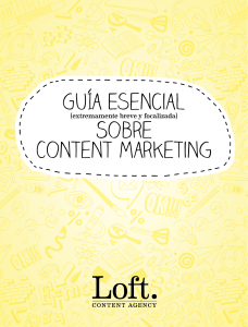 Guía Esencial Sobre Content Marketing