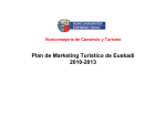 Plan Marketing Turismo Euskadi. CASTELLANO