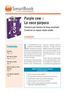La vaca purpura - Capital de Marca