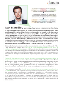Juan Merodio Marketing, innovación y transformación digital
