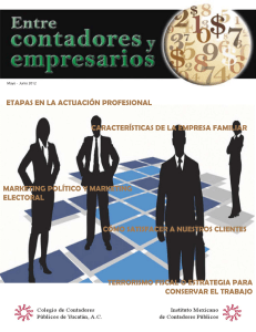 etapas en la actuación profesional características de la empresa