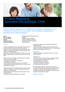 Product Marketing Specialist-DM,Santiago, Chile