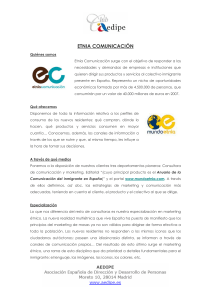 etnia comunicación