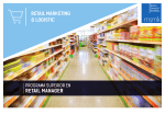 retail manager - Madrid School of Marketing