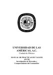 prácticas de taller - Universidad de las Américas, AC