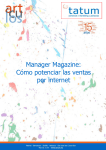 Manager magazine:potenciar ventas internet