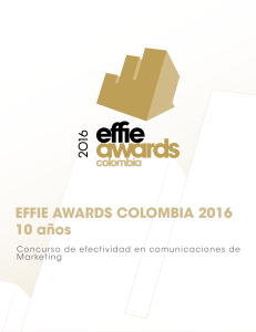 Bases del Concurso - Effie Awards Colombia 2016