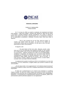 PERSONAL BRANDING Guillermo S. Edelberg DBA Profesor