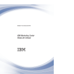 IBM Marketing Center Notas del release