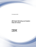 IBM Digital Marketing and Analytics Notas del release