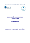 Data Mining y Aprendizaje Automático - U-tad