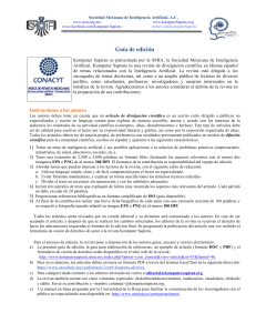 KS Guia Edicion - Sociedad Mexicana de Inteligencia Artificial