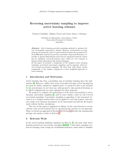 Reversing uncertainty sampling to improve active learning