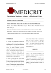 Manejo del Dolor Postoperatorio - MEDICRIT Revista de Medicina