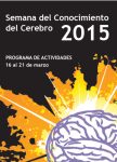 PROGRAMA 2015 Semana del Cerebro 2