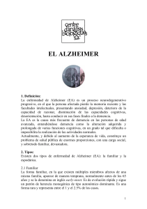 el alzheimer - centre analisis