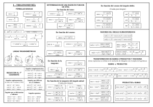 13_Formulario trigonometría