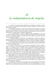 d) La independencia de Argelia.