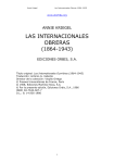 Las Internacionales Obreras (1864