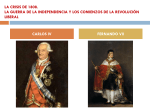 CARLOS IV – FERNANDO VII - Historia 2º de bachillerato