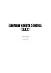 SENTINEL REMOTE CONTROL (S.R.C)