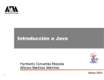 Introducción a Java - Dr. Humberto Cervantes