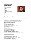Curriculum Vitae - Leandro Sierra García
