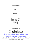 Tema 7: AWT - Ingteleco-Web