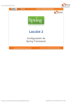 Leccion 02 - Configuracion de Spring Framework