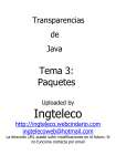 Tema 3: Paquetes - Ingteleco-Web