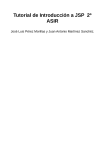 Tutorial de Introducción a JSP 2º ASIR