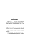 Práctica 4: Programación con el protocolo UDP