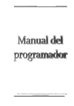 Manual del Programador - Daniel Prado Rodríguez