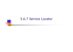5.6.7 Service Locator