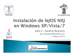 Instalación de leJOS NXJ en Windows XP/Vista/7