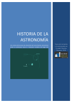 historia de la astronomía