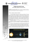 Eclipse parcial de Luna - Observatorio Astronómico de Córdoba