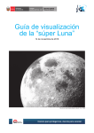 Guía de visualización de la “súper Luna”