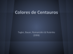 Colores de Centauros