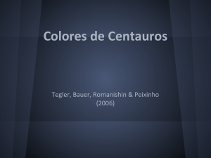 Colores de Centauros