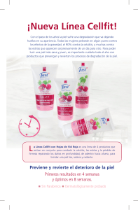 &iexcl;Nueva L&iacute;nea Cellfit!