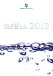 tarifas 2013 - Balneario de Tus