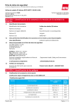 Ficha de Datos de Seguridad: Sulfato de cobalto (II) hidrato