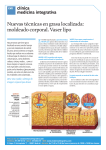 Nuevas técnicas en grasa localizada: moldeado corporal. Vaser lipo