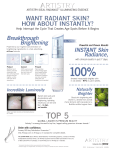 want radiant skin? how about instantly?